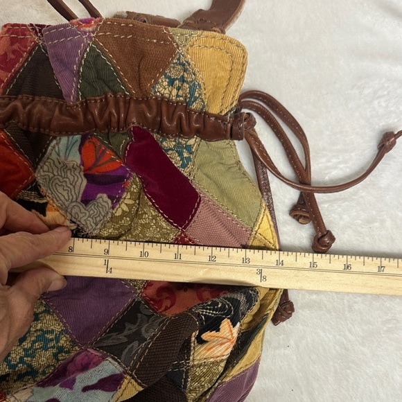 Lucky Brand Hobo  Colorful Patchwork Shoulder Bag - Picture 11 of 13